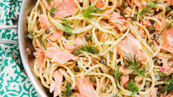 Pasta with Smoked Salmon